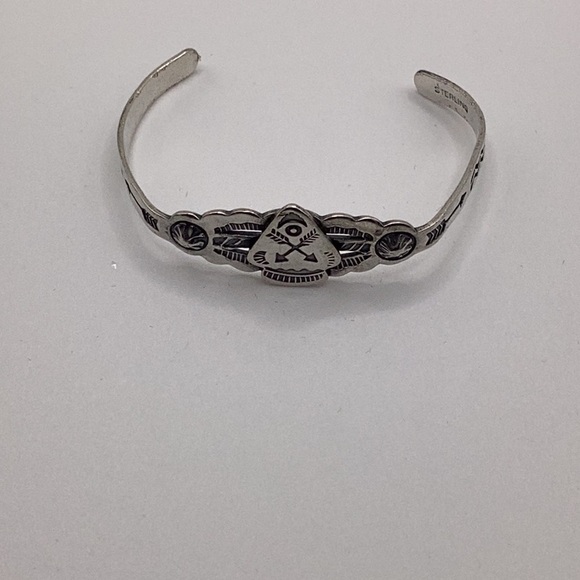 Youth Sterling VINTAGE Native American bracelets. - Picture 3 of 5